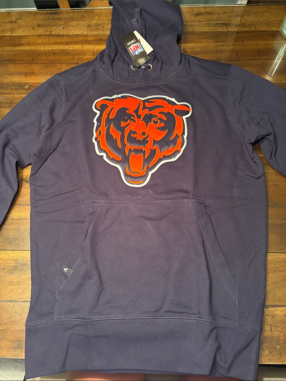 Men's Navy Hoodie Chicago Bears